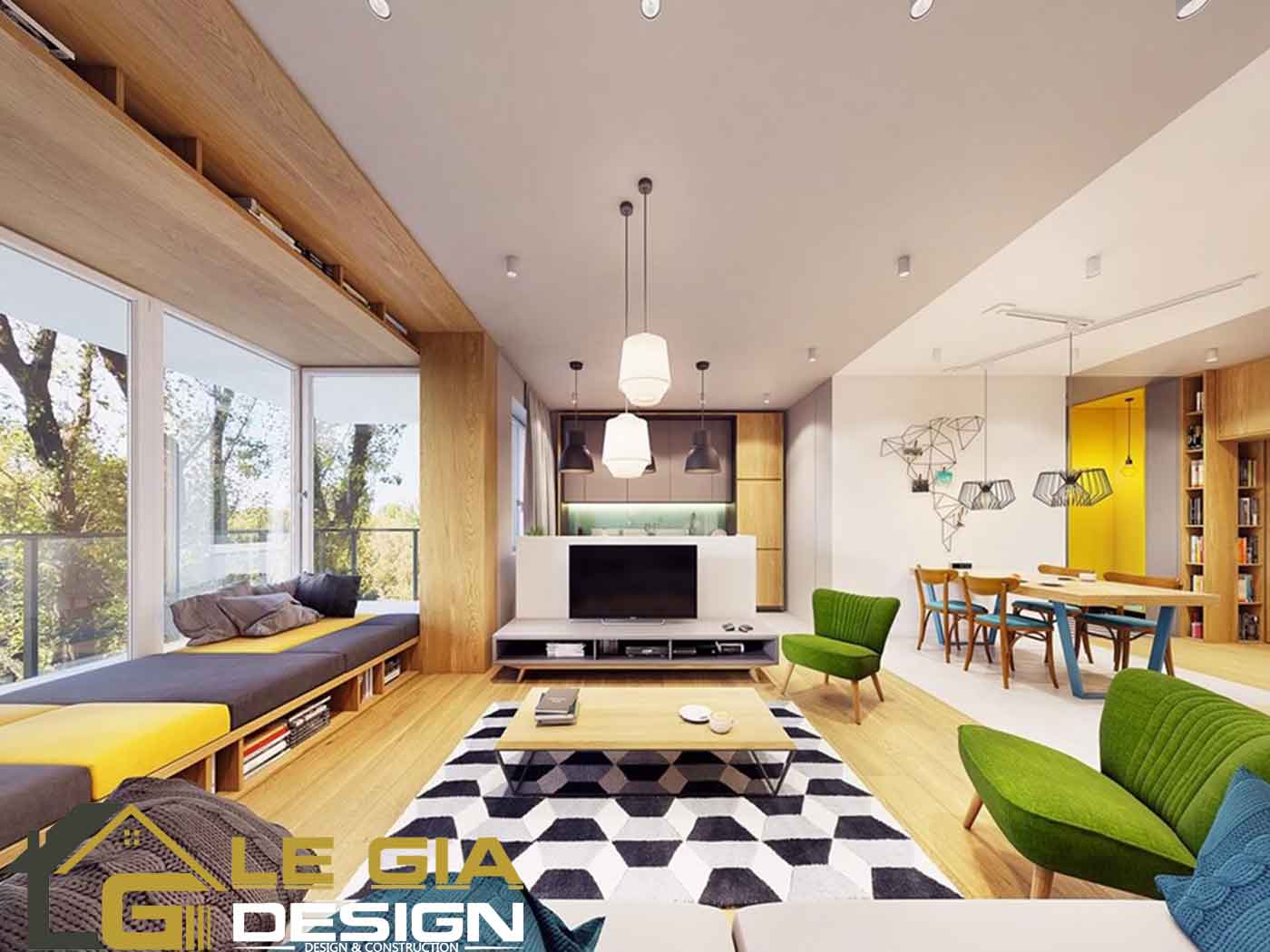 Vật liệu gỗ công nghiệp có chứng nhận CO/CQ sử dụng trong thi công nội thất của Lê Gia Design