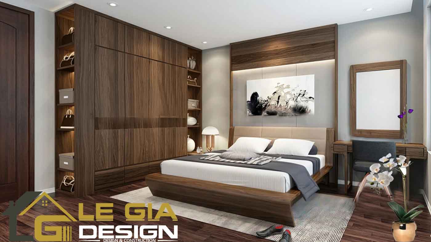 Không gian nội thất tổng thể hoàn thiện phong cách hiện đại từ Lê Gia Design